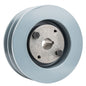  2BK50H Cast Iron 4.75" Dual Groove Pulley 2 Belt B Section 5L With 3/4" Sheave Bushing(Cast Iron 4 75 Dual Groove Belt B Section 5l Pulley W 3 4 Sheave Bushing)