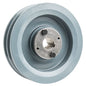  Cast Iron 6.5 " Dual Groove Belt B Section 5L Pulley With 1 " Sheave Bushing(B Section Dual Groove 2 Piece 6 5 Pulley W 1 Sheave Shiv Cast Iron 5l V Belt 1)