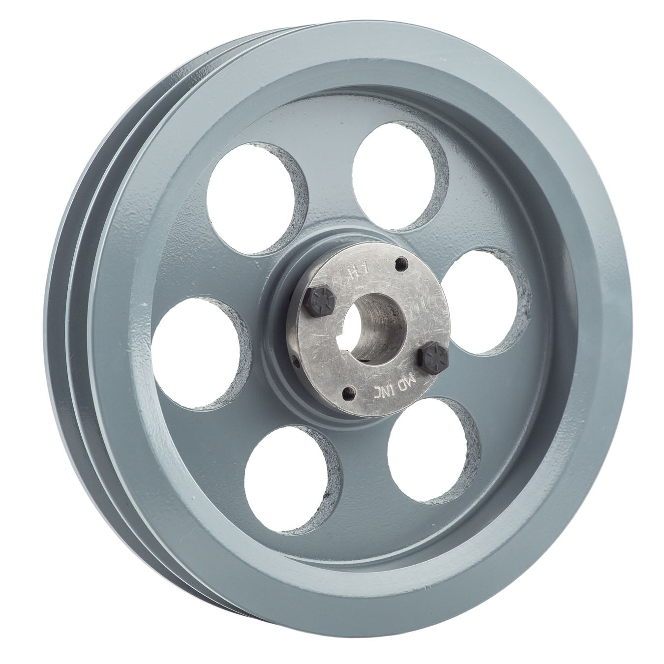  Masterdrive Cast Iron 8.75" Dual Groove Pulley Belt B Section 5L With 1" Sheave Bushing 2BK90H(Cast Iron 8 75 Dual Groove Belt B Section 5l Pulley W 1 Sheave Bushing)