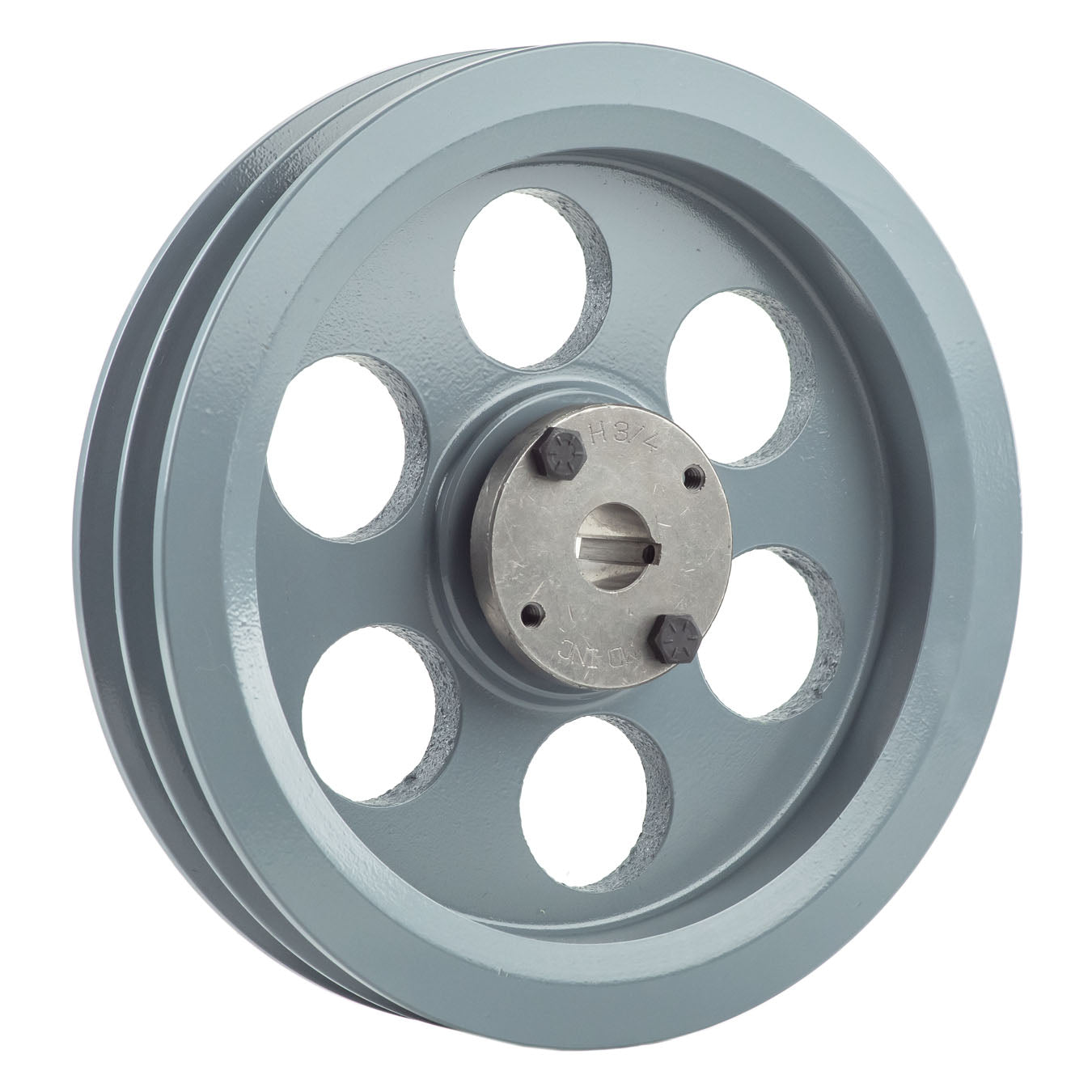  Masterdrive Cast Iron 8.75" Dual Groove Pulley Belt B Section 5L With 3/4" Sheave Bushing 2BK90H(Cast Iron 8 75 Dual Groove Belt B Section 5l Pulley W 3 4 Sheave Bushing)