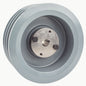  Masterdrive Cast Iron 5.5" Triple Groove Pulley For Belt B Section 5L With 5/8" Sheave Bushing 3BK57H(Cast Iron 5 5 Triple Groove 3 Belt B Section 5l With 5 8 Sheave Bushing)