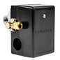 4 Port Hubbell 69JF9LY2C 140-175 PSI Air Compressor Pressure Switch(4 Port Hubbell 69jf9ly2c 140 175 Psi Air Compressor Pressure Switch)