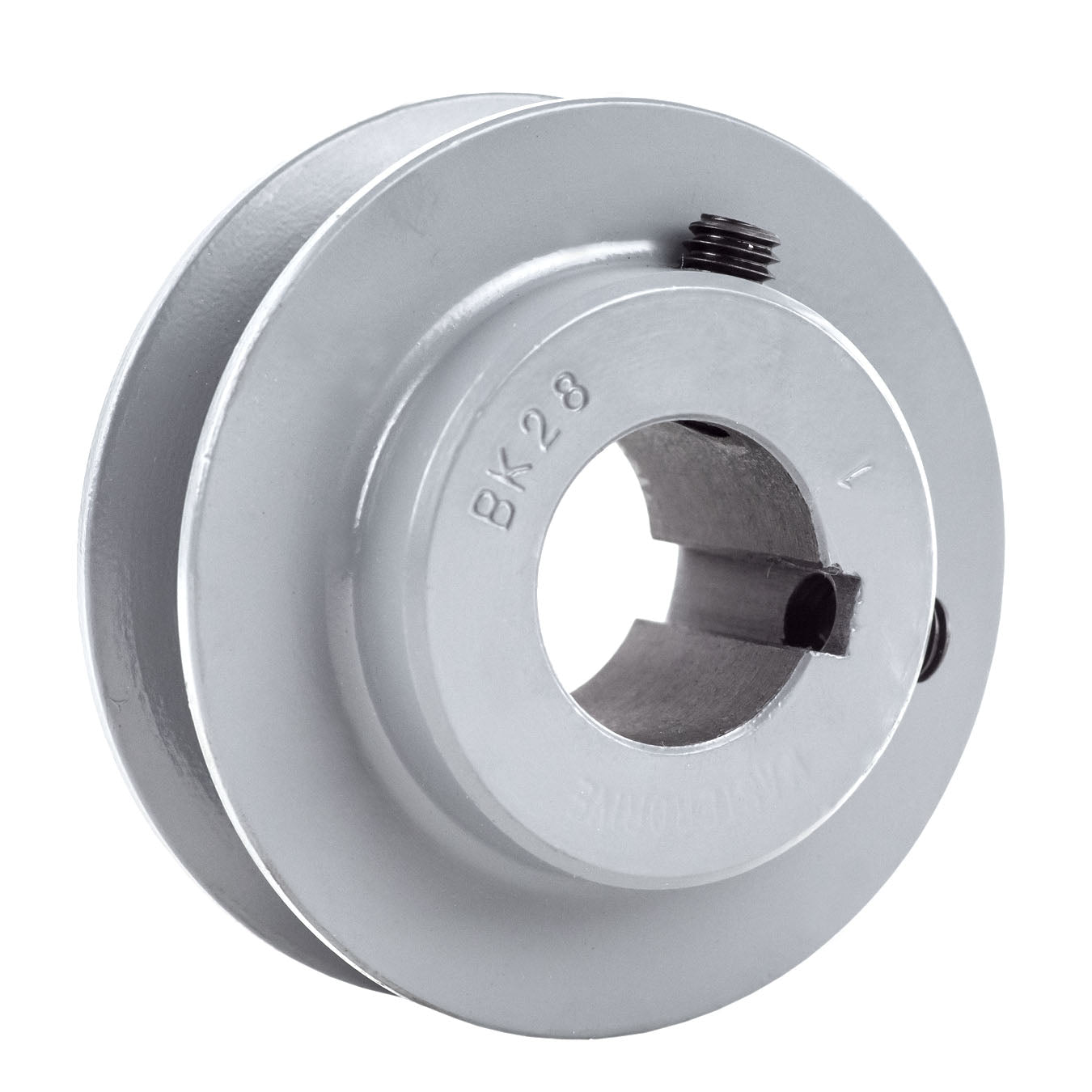  Cast Iron 3 " Single Groove Pulley V Style B Belt 5L For 1 Inch Keyed Shaft(Cast Iron 3 Single Groove Pulley V Style B Belt 5l For 1 Inch Keyed Shaft)
