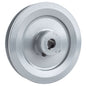  Cast Iron 5.5" Single Groove Pulley V Style B Belt 5L For 5/8" Keyed Shaft(5 5 Cast Iron 5 8 Shaft Pulley Sheave Single 1 Groove V Style B Belt 5l Bk57)
