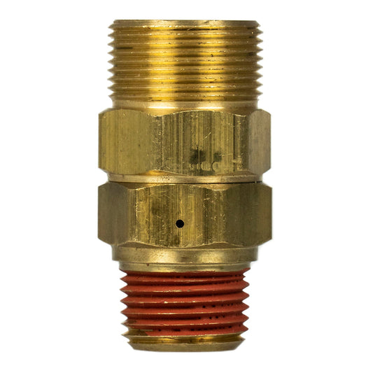  CA-24 Load Genie Brass Air Compressor 1/2" NPT X 3/4" Self Unloading Check Valve(3 4 Tube X 1 2 Mpt Load Genie 8 24 Scfm Brass Air Compressor Check Valve Ca 24)