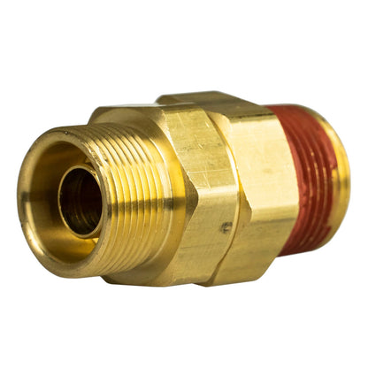  CA-48 Load Genie Brass Air Compressor 3/4" NPT X 3/4" Self Unloading Check Valve(Ca 48 Load Genie Brass Air Compressor 3 4 Npt X 3 4 Self Unloading Check Valve)