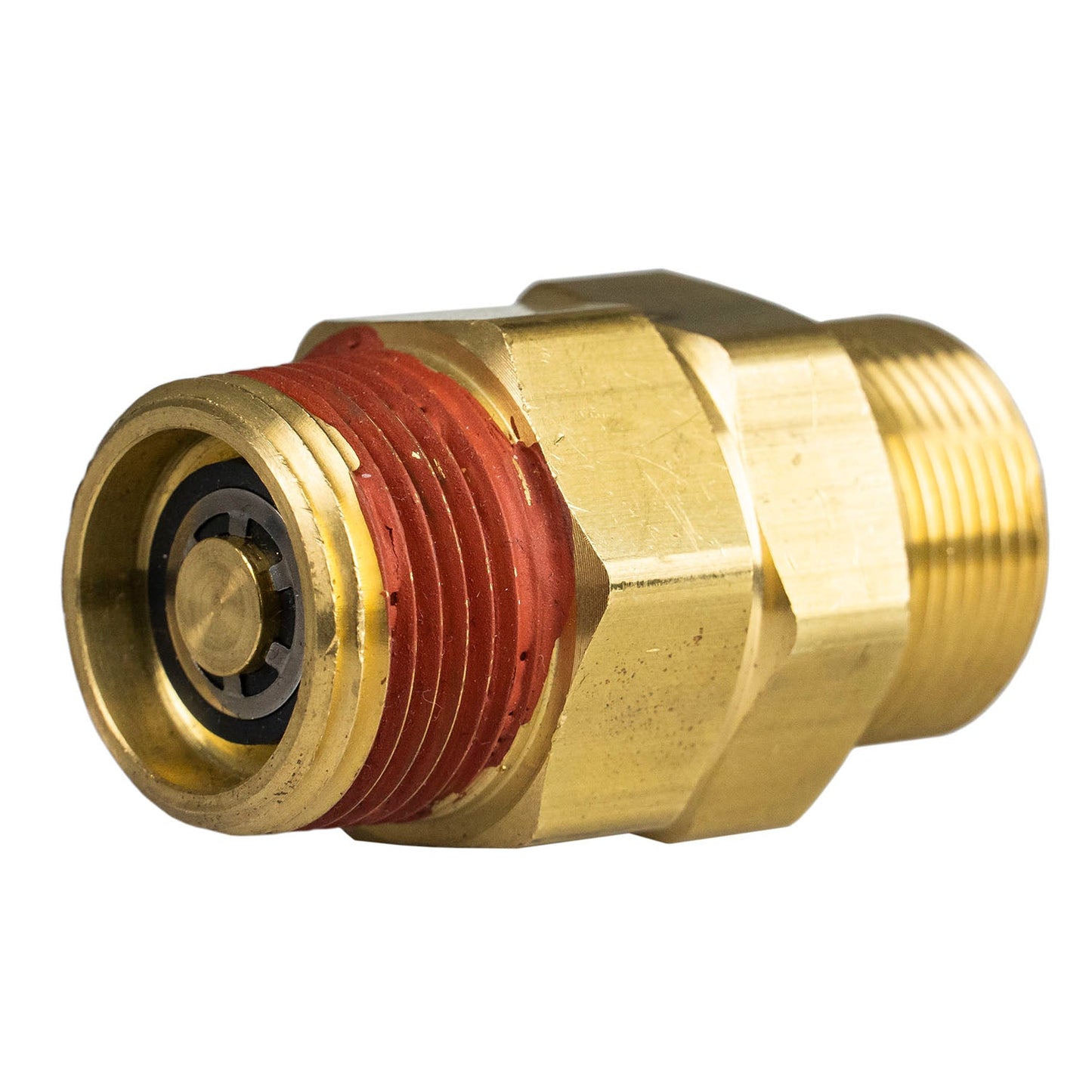  CA-48 Load Genie Brass Air Compressor 3/4" NPT X 3/4" Self Unloading Check Valve(Ca 48 Load Genie Brass Air Compressor 3 4 Npt X 3 4 Self Unloading Check Valve)