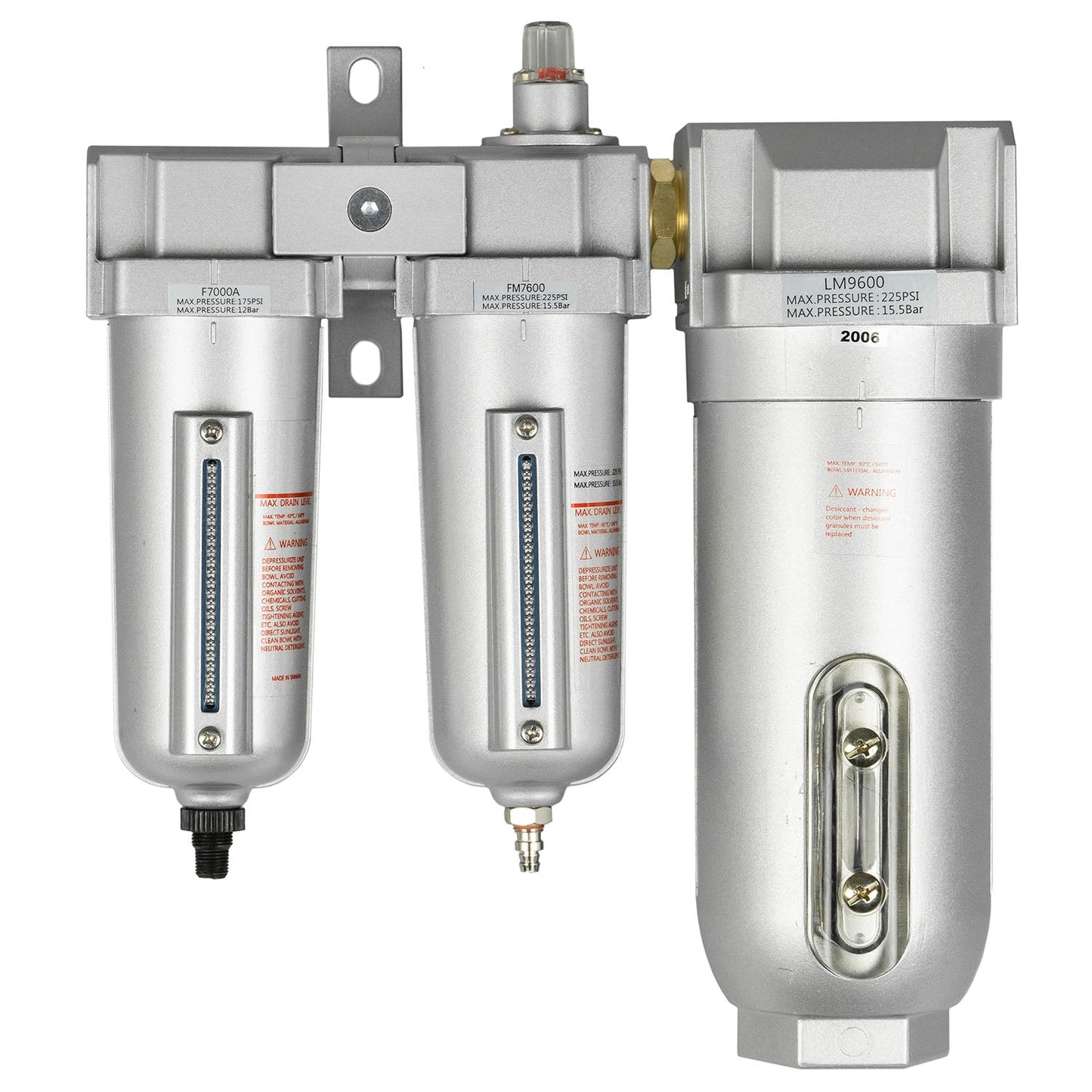  3/4" Inline Compressed Air Moisture Filter Desiccant Dryer Coalescing Combo(3 4 Inline Compressed Air Moisture Filter Desiccant Dryer Coalescing Combo 1)