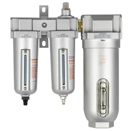  3/4" Inline Compressed Air Moisture Filter Desiccant Dryer Coalescing Combo(3 4 Inline Compressed Air Moisture Filter Desiccant Dryer Coalescing Combo 1)