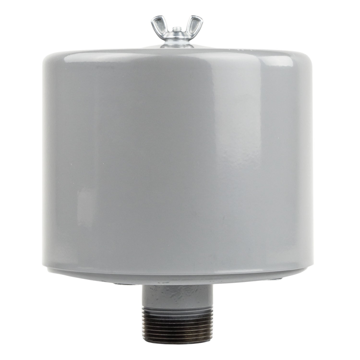  1-1/4" MNPT Metal Intake Filter / Silencer Housing With Element Made In USA(1 1 4 Mnpt Metal Intake Filter Silencer Housing With Element Made In Usa)