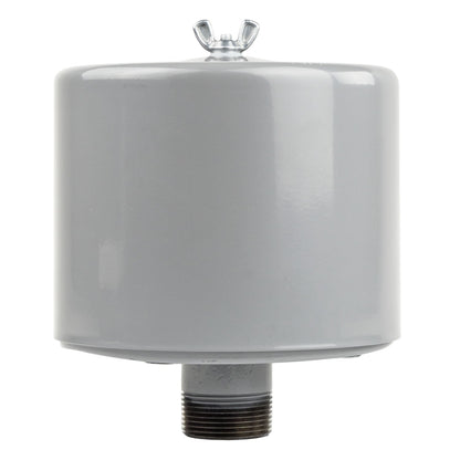  1-1/4" MNPT Metal Intake Filter / Silencer Housing With Element Made In USA(1 1 4 Mnpt Metal Intake Filter Silencer Housing With Element Made In Usa)