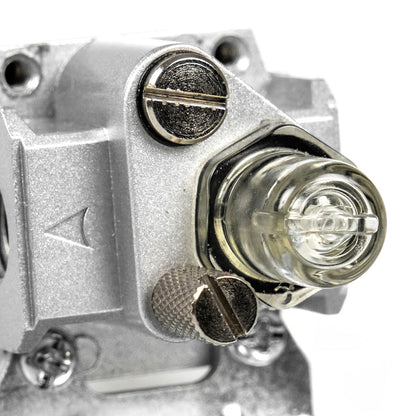  1/4" Mini Inline Lubricator For Air Compressor Tools Oiler Oil Lubrication L2000(1 4 Mini Lubricator L202n Air Tool Lubrication)