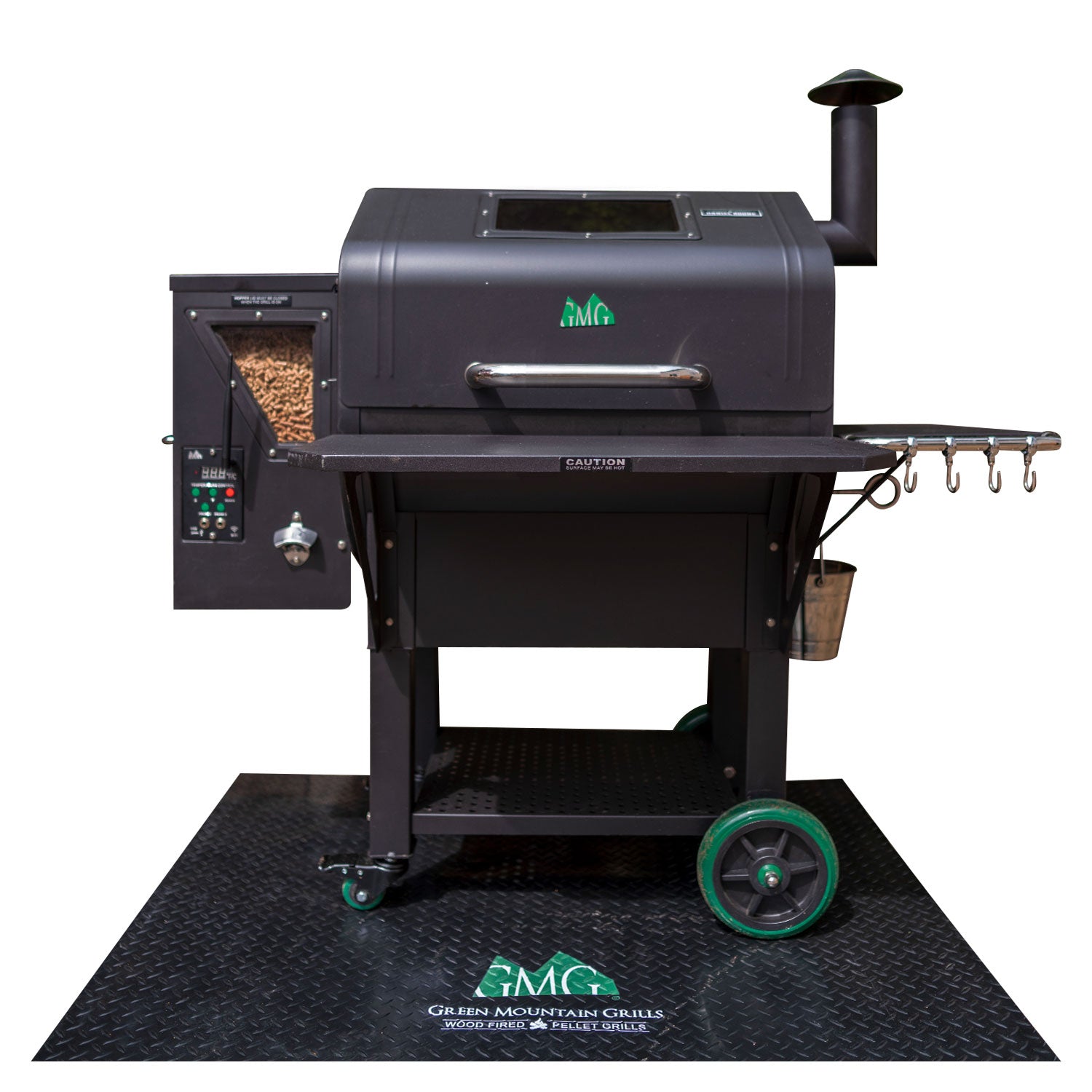  Green Mountain Grills 48" X 36" Inch Grill Mat Protector Easy To Clean GMG-4111(Green Mountain Grills 48 X 36 Grill Floor Mat Protector Gmg 4111 Easy To Clean)