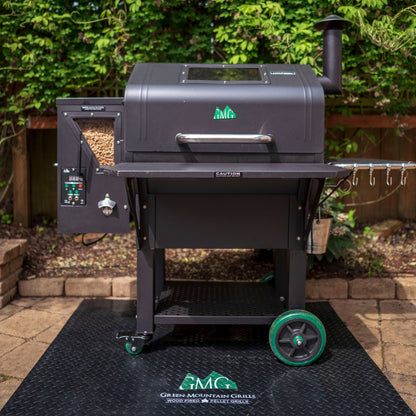  Green Mountain Grills 48" X 36" Inch Grill Mat Protector Easy To Clean GMG-4111(Green Mountain Grills 48 X 36 Grill Floor Mat Protector Gmg 4111 Easy To Clean)