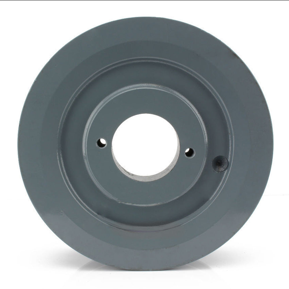  2BK62H Cast Iron 6 " Dual Groove Belt B Section 5L Pulley With 1" Inch Sheave Bushing(6 Cast Iron Dual Groove Pulley B Belt 5l Style With 1 Bore H Bushing 2bk62h)