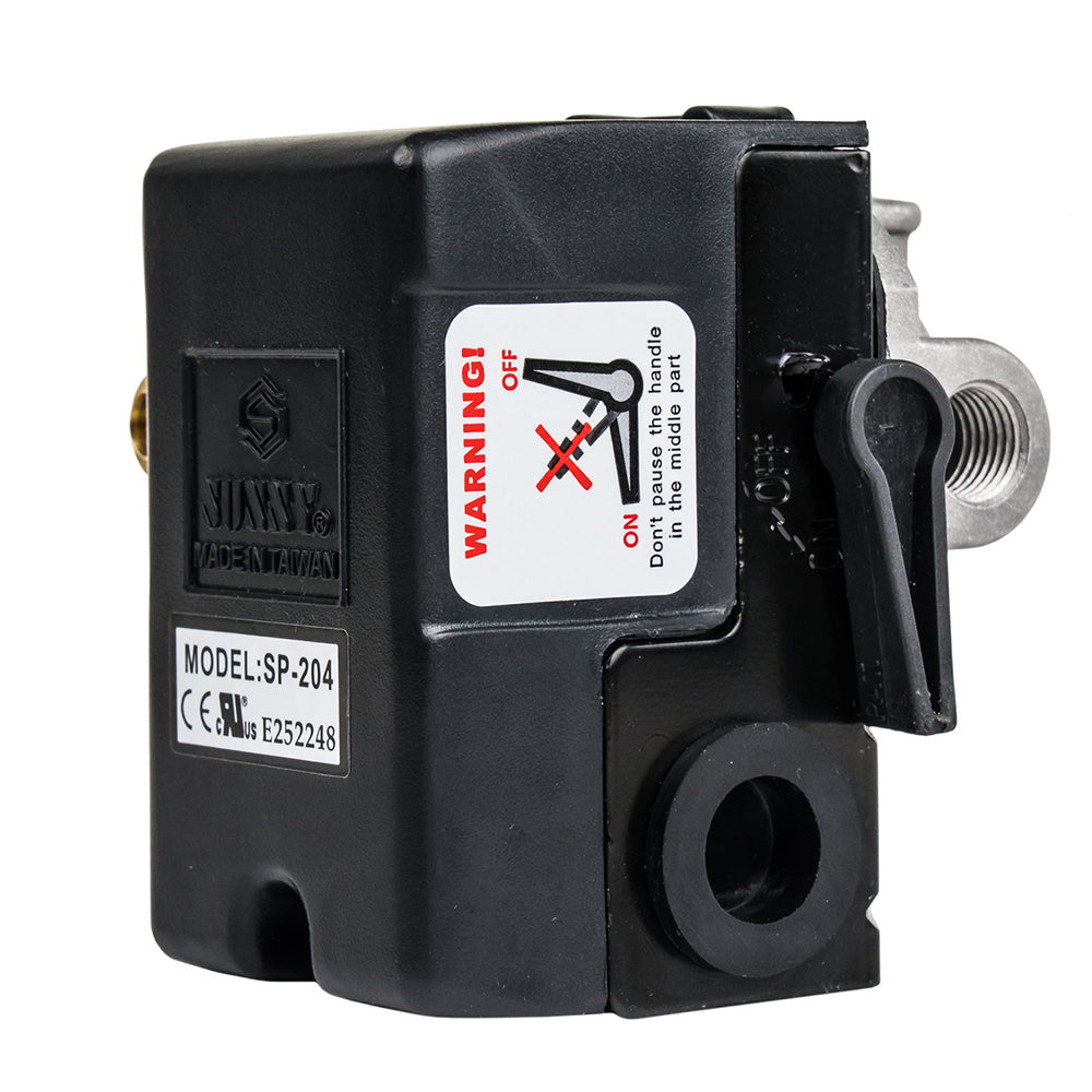 Sunny 4 Port 25 Amp 140-175 PSI Heavy Duty Air Compressor Pressure Switch(4 Port 25 Amp 140 175 Psi Heavy Duty Air Compressor Pressure Switch)