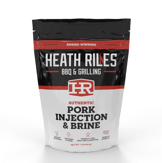  Heath Riles Authentic Pork Injection And Brine Award-Winning Recipe 1-Pound Bag(Health Riles Pork Injection)
