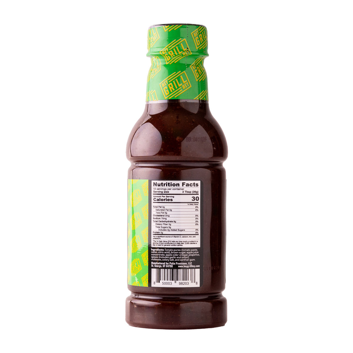  Hey Grill Hey Apple Jalapeno BBQ Sauce Sweet And Spicy 16 Oz Bottle(Hey Grill Hey Apple Jalapeno Bbq Sauce 16 Oz)