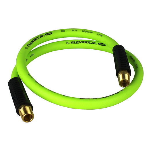 Legacy Flexzilla 1/2" X 4' FT Air Hose Whip With 1/2" MNPT Swivel End HFZ1204YW4S(New Flexzilla 1 2 X 4 Ft Air Hose Whip With 1 2 Mnpt Swivel Hfz1204yw4s)