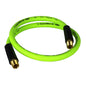 Legacy Flexzilla 1/2" X 4' FT Air Hose Whip With 1/2" MNPT Swivel End HFZ1204YW4S(New Flexzilla 1 2 X 4 Ft Air Hose Whip With 1 2 Mnpt Swivel Hfz1204yw4s)