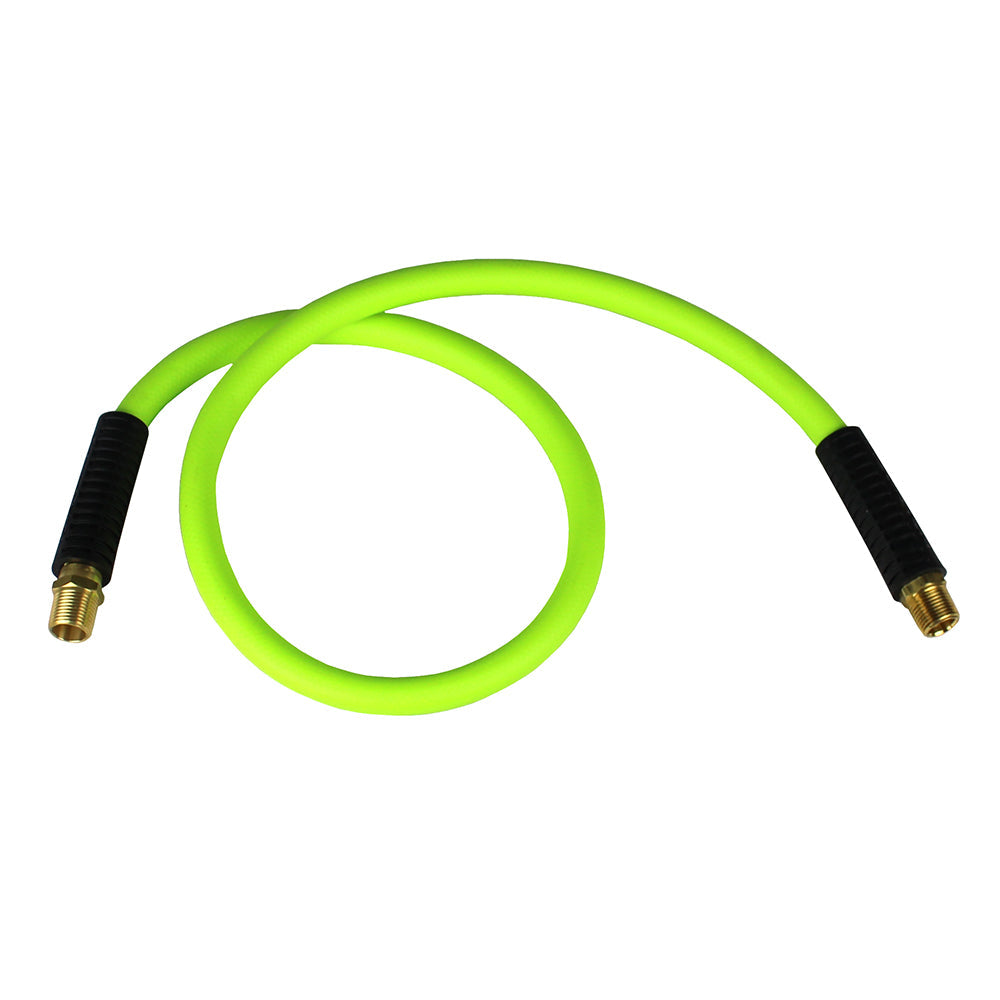 Legacy Flexzilla 1/2" X 4' FT Air Hose Whip With 1/2" MNPT Swivel End HFZ1204YW4S(New Flexzilla 1 2 X 4 Ft Air Hose Whip With 1 2 Mnpt Swivel Hfz1204yw4s)