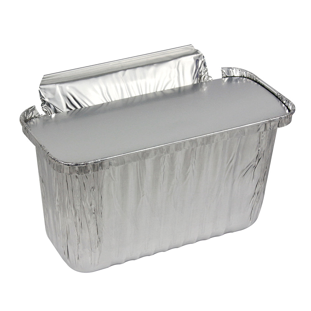  Halo Grease Trap Foil Liners With Lids For Elite & Prime Series Griddles 10 Pack(Grease Bucket Foil Liners)