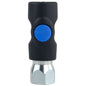  1/4" High Quality Prevost Safety Air Plug Coupler ISI061203 1/2" Female NPT Inlet Threads(1 4 High Quality Prevost Safety Air Plug Coupler Isi061203 1 2 Female Npt Inlet Threads)