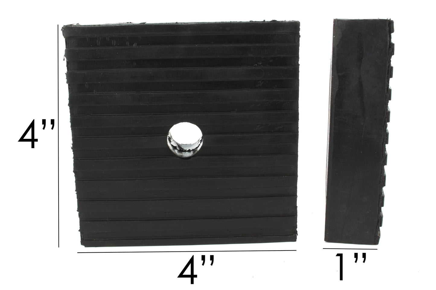  4x4 Anti Vibration Pad Noise Reducing Heavy Duty Rubber For Air Compressors, Washing Machines, And HVAC Single(4x4 Anti Vibration Pad Noise Reducing Heavy Duty Rubber Washing Machine Gyms)