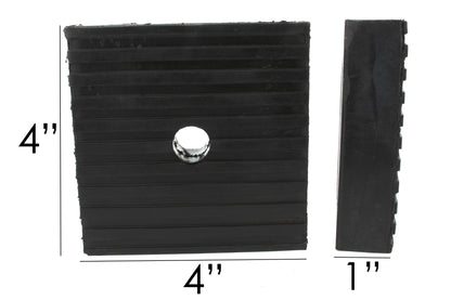  4x4 Anti Vibration Pad Noise Reducing Heavy Duty Rubber For Air Compressors, Washing Machines, And HVAC Single(4x4 Anti Vibration Pad Noise Reducing Heavy Duty Rubber Washing Machine Gyms)