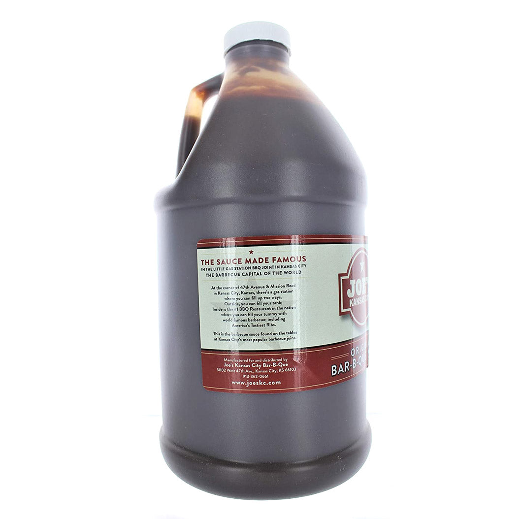  Joes Kansas City Original BBQ Sauce 64 Oz Jug Award Winning And World Famous(Joes Kansas City Original Bbq Sauce 64 Oz 1 2 Gallon Jug Ct00802)