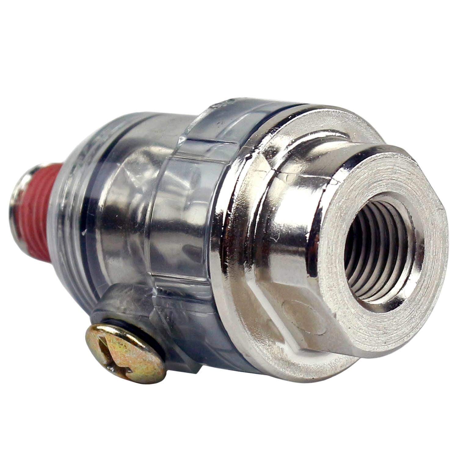  InLine 1/4" Air Compressor Tool Mini Oiler Lubricator In Line Oil Lubrication(Inline 1 4 Air Compressor Tool Mini Oiler Lubricator In Line Oil Lubrication)