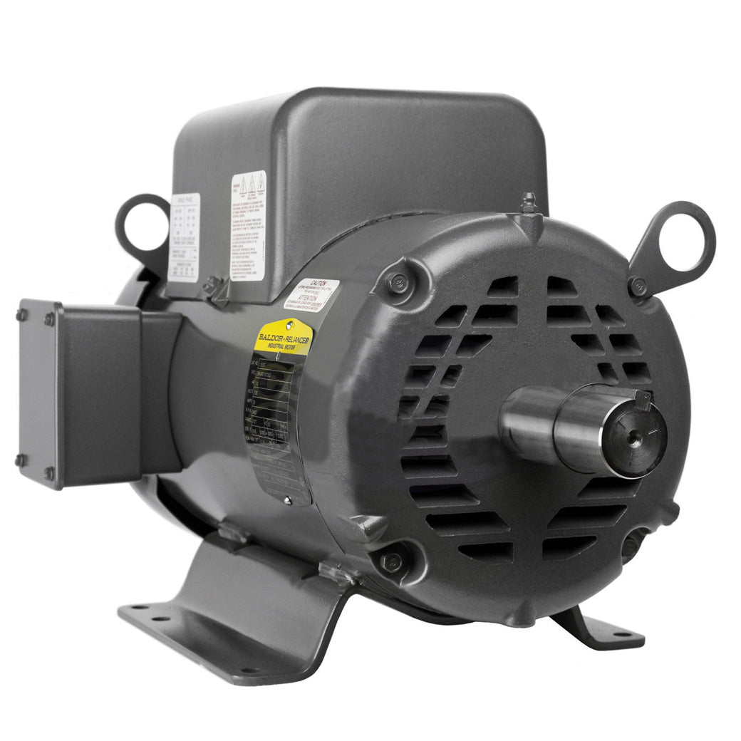  Baldor L1509T 7.5 HP Single Phase Electric Motor 3450 RPM 213T Frame 230V ODTF(Baldor 7 5 Hp Single Phase Electric Compressor Motor 213t Frame 230v 3450 Rpm)