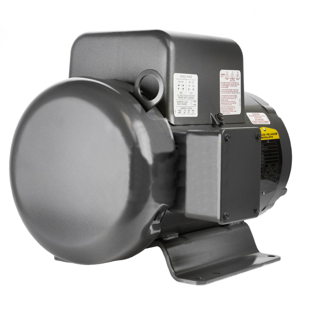 Baldor L1509T 7.5 HP Single Phase Electric Motor 3450 RPM 213T Frame 230V ODTF(Baldor 7 5 Hp Single Phase Electric Compressor Motor 213t Frame 230v 3450 Rpm)