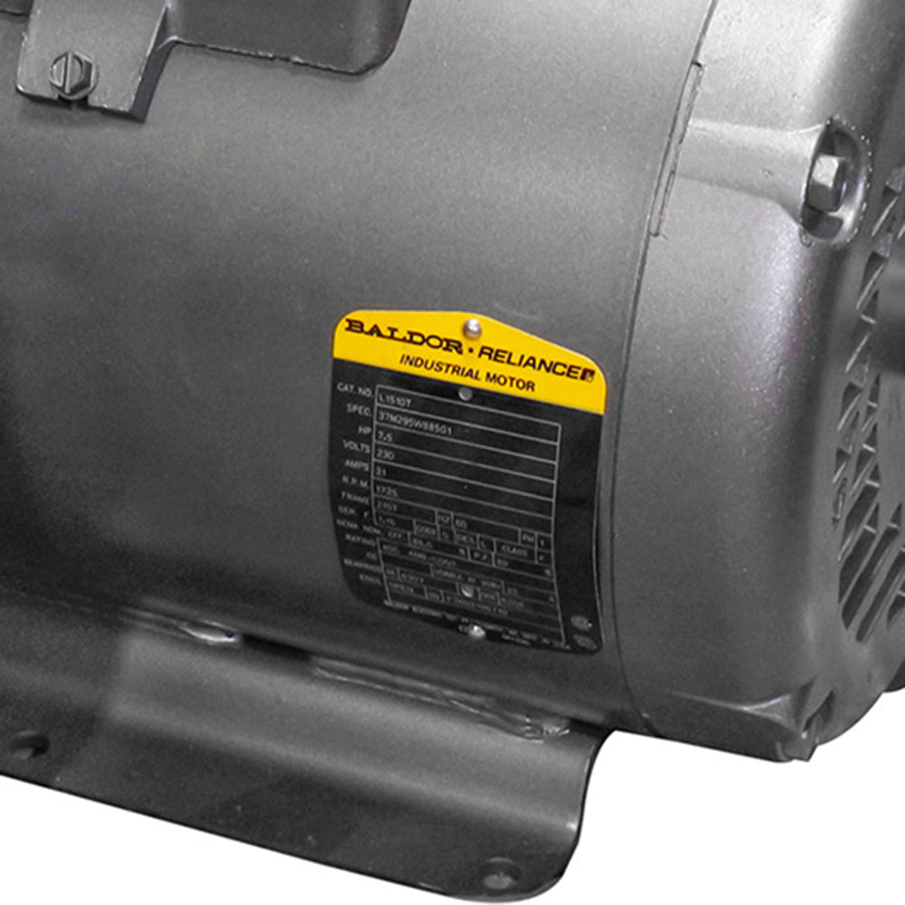  Baldor L1510T 7.5 HP Single Phase Electric Motor 1725 RPM 215T Frame 230V ODP(Baldor Motor 7 5 Hp 230 Volts 31 Amps)