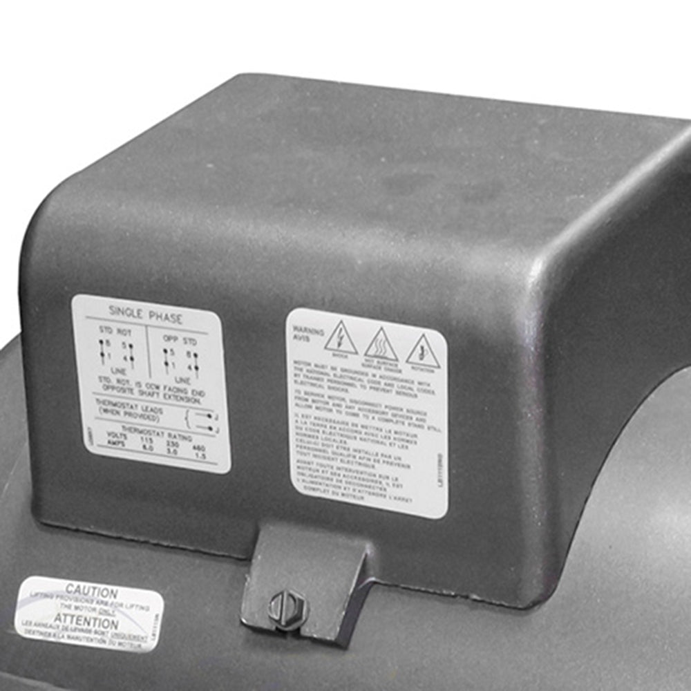  Baldor L1510T 7.5 HP Single Phase Electric Motor 1725 RPM 215T Frame 230V ODP(Baldor Motor 7 5 Hp 230 Volts 31 Amps)