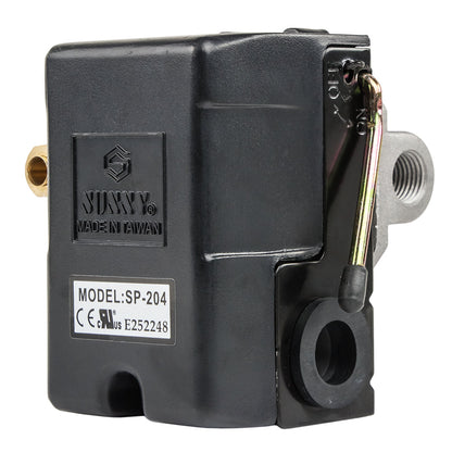 Sunny 4 Port 25 Amp 95-125 PSI Heavy Duty Air Compressor Pressure Switch(4 Port 25 Amp 95 125 Psi Heavy Duty Air Compressor Pressure Switch)