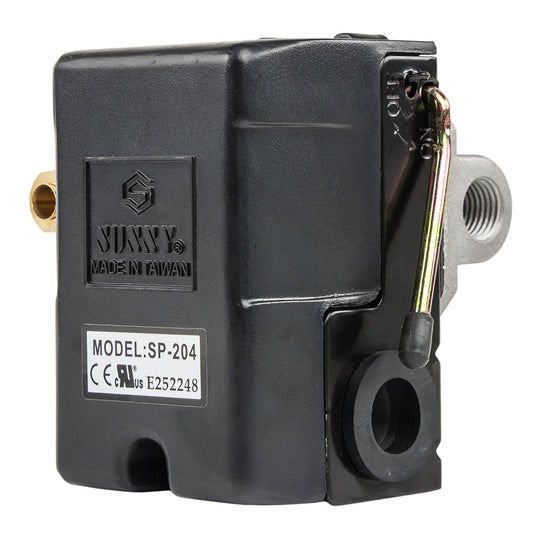 Sunny 4 Port 25 Amp 95-125 PSI Heavy Duty Air Compressor Pressure Switch(4 Port 25 Amp 95 125 Psi Heavy Duty Air Compressor Pressure Switch)