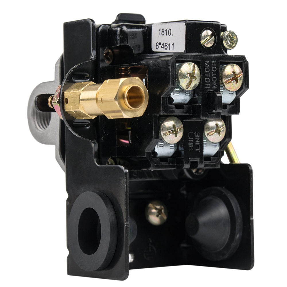 Sunny 4 Port 25 Amp 95-125 PSI Heavy Duty Air Compressor Pressure Switch(4 Port 25 Amp 95 125 Psi Heavy Duty Air Compressor Pressure Switch)