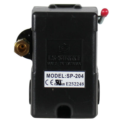 Sunny 4 Port 25 Amp 105-135 PSI Heavy Duty Amp Pressure Switch L4M-105-135(4 Port 25 Amp 105 135 Psi Heavy Duty Amp Pressure Switch)