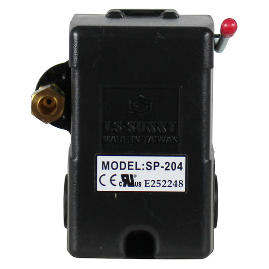 Sunny 4 Port 25 Amp 105-135 PSI Heavy Duty Amp Pressure Switch L4M-105-135(4 Port 25 Amp 105 135 Psi Heavy Duty Amp Pressure Switch)