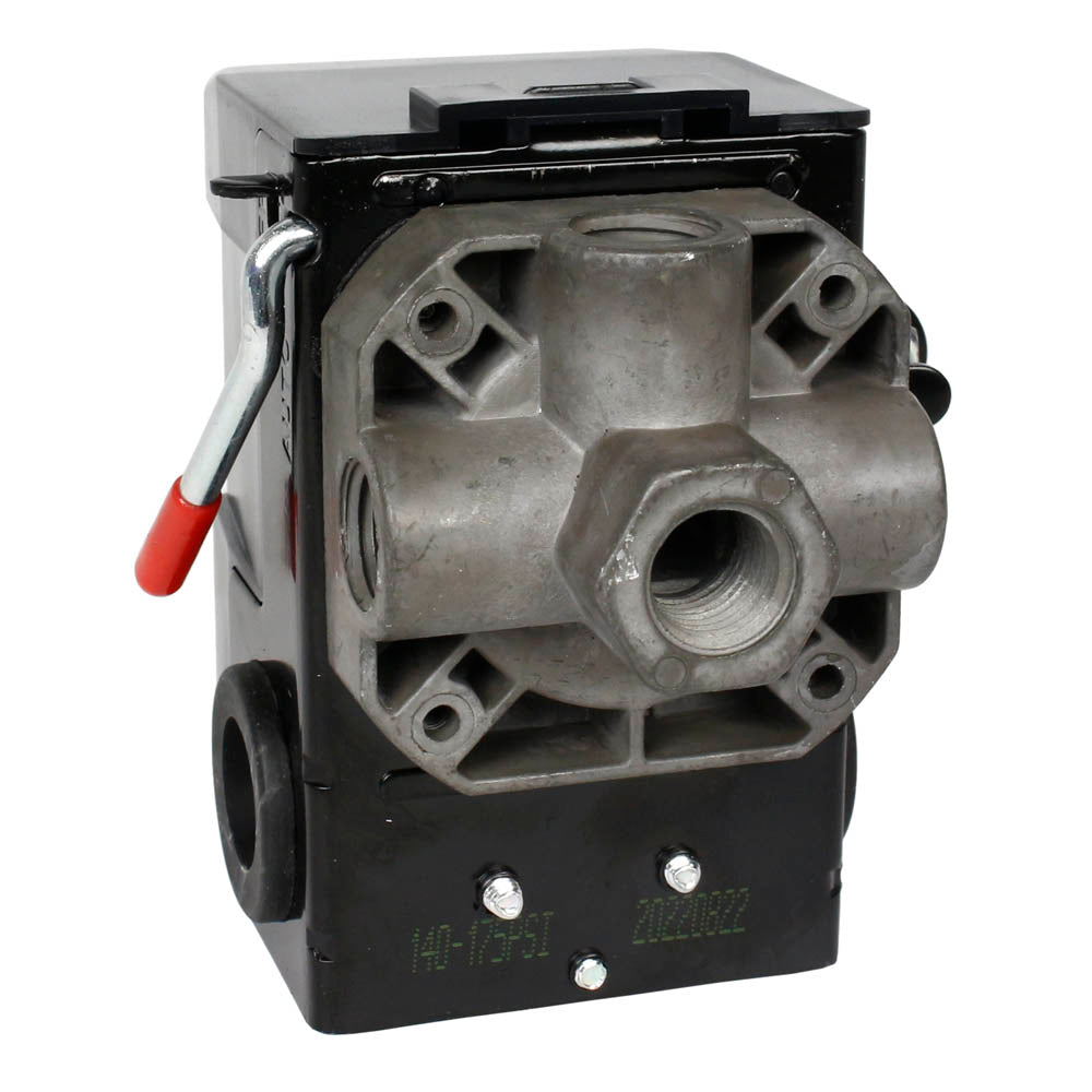  Heavy Duty 4port 26 Amp Air Compressor Pressure Switch Control Valve 140-175 PSI(Heavy Duty 4port 26 Amp Air Compressor Pressure Switch Control Valve 140 175 Psi)