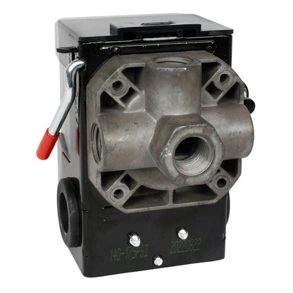  Heavy Duty 4port 26 Amp Air Compressor Pressure Switch Control Valve 140-175 PSI(Heavy Duty 4port 26 Amp Air Compressor Pressure Switch Control Valve 140 175 Psi)