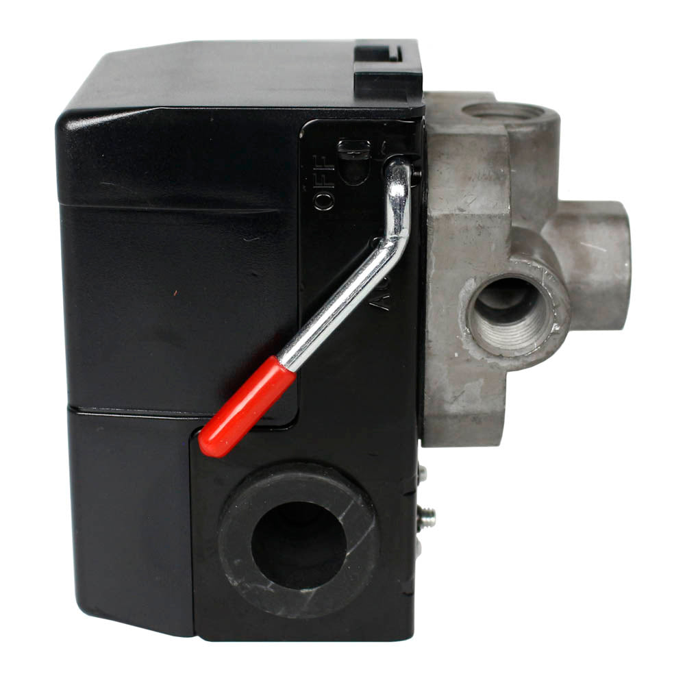  Heavy Duty 4port 26 Amp Air Compressor Pressure Switch Control Valve 140-175 PSI(Heavy Duty 4port 26 Amp Air Compressor Pressure Switch Control Valve 140 175 Psi)