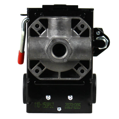  Lefoo 110-150 PSI 4 Port Pressure Switch Air Compressor Control With Unloader 20 Amp LF10-M4(Lefoo 110 150 Psi 4 Port Pressure Switch Air Compressor Control With Unloader 20 Amp Lf10 M4)