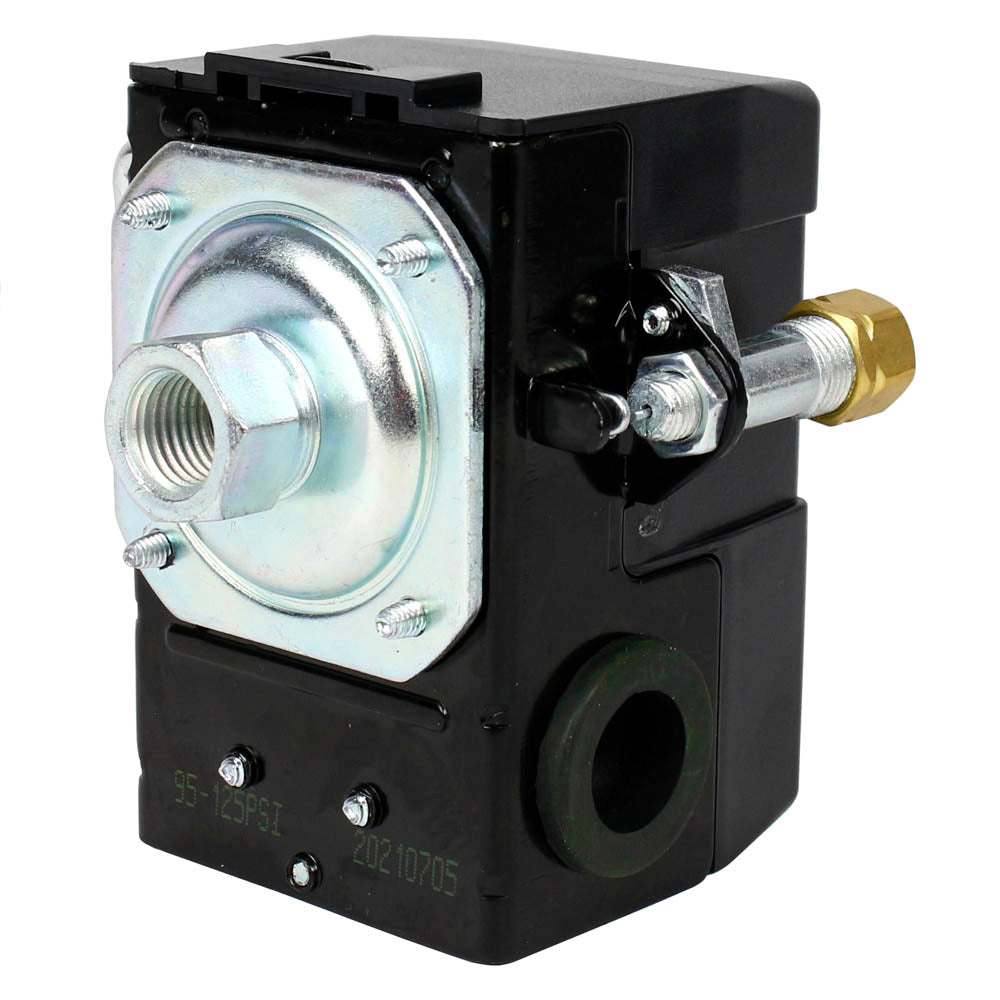  Single Port 26 Amp Heavy Duty 95-125 PSI Pressure Switch(Single Port 26 Amp Heavy Duty 95 125 Psi Pressure Switch)