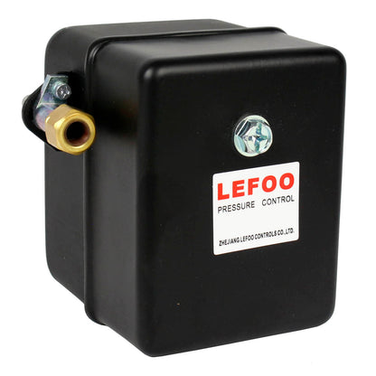  HD 22 Amp 105-135 PSI Air Compressor Pressure Switch Control All Metal Housing(Single Port 95 125 Psi Metal Housing Pressure Switch)