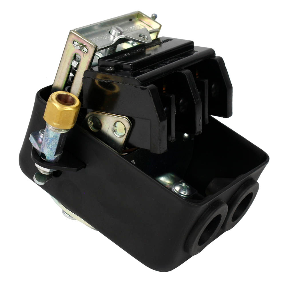  HD 22 Amp 105-135 PSI Air Compressor Pressure Switch Control All Metal Housing(Single Port 95 125 Psi Metal Housing Pressure Switch)