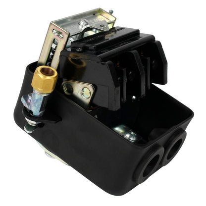  HD 22 Amp 105-135 PSI Air Compressor Pressure Switch Control All Metal Housing(Single Port 95 125 Psi Metal Housing Pressure Switch)