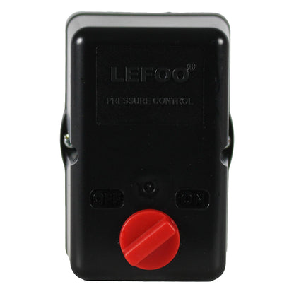  Lefoo LF19-L4S Air Compressor Pressure Switch 95-125 PSI 4 Port 26 Amp Heavy Duty(Lefoo Lf19 L4s Air Compressor Pressure Switch 95 125 Psi 4 Port 26 Amp Heavy Duty)