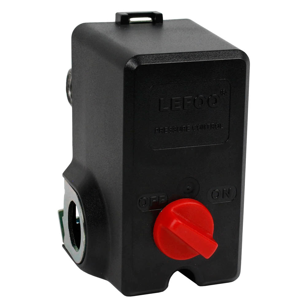  Lefoo 4 Port Air Compressor Pressure Switch Control Valve 95-125 PSI LF19A-L4(Lefoo Pressure Switch Control Valve 95 125 Psi)